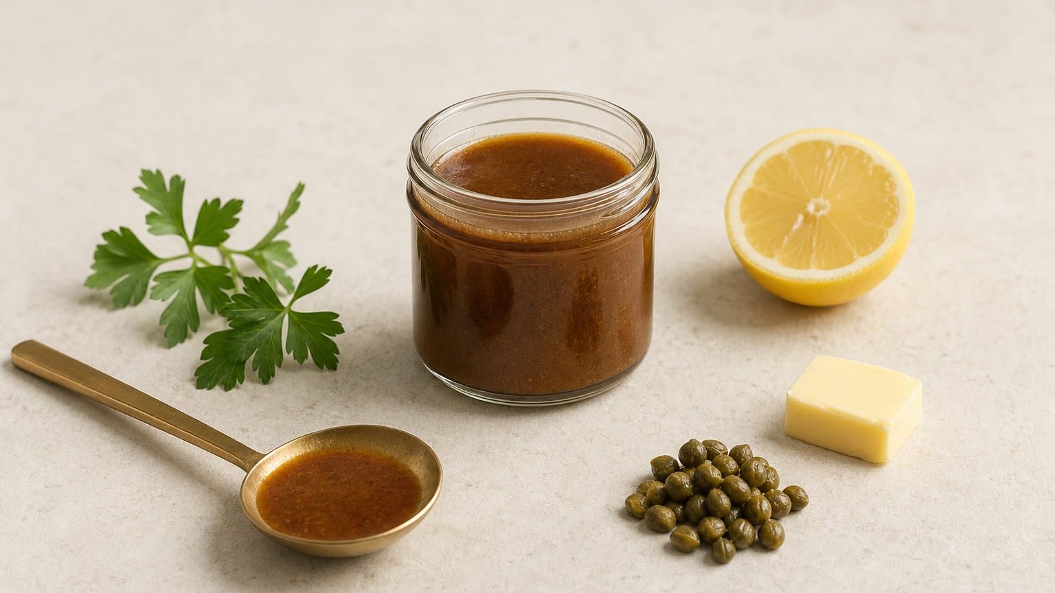 Brown-Butter-Caper-Lemon Sauce