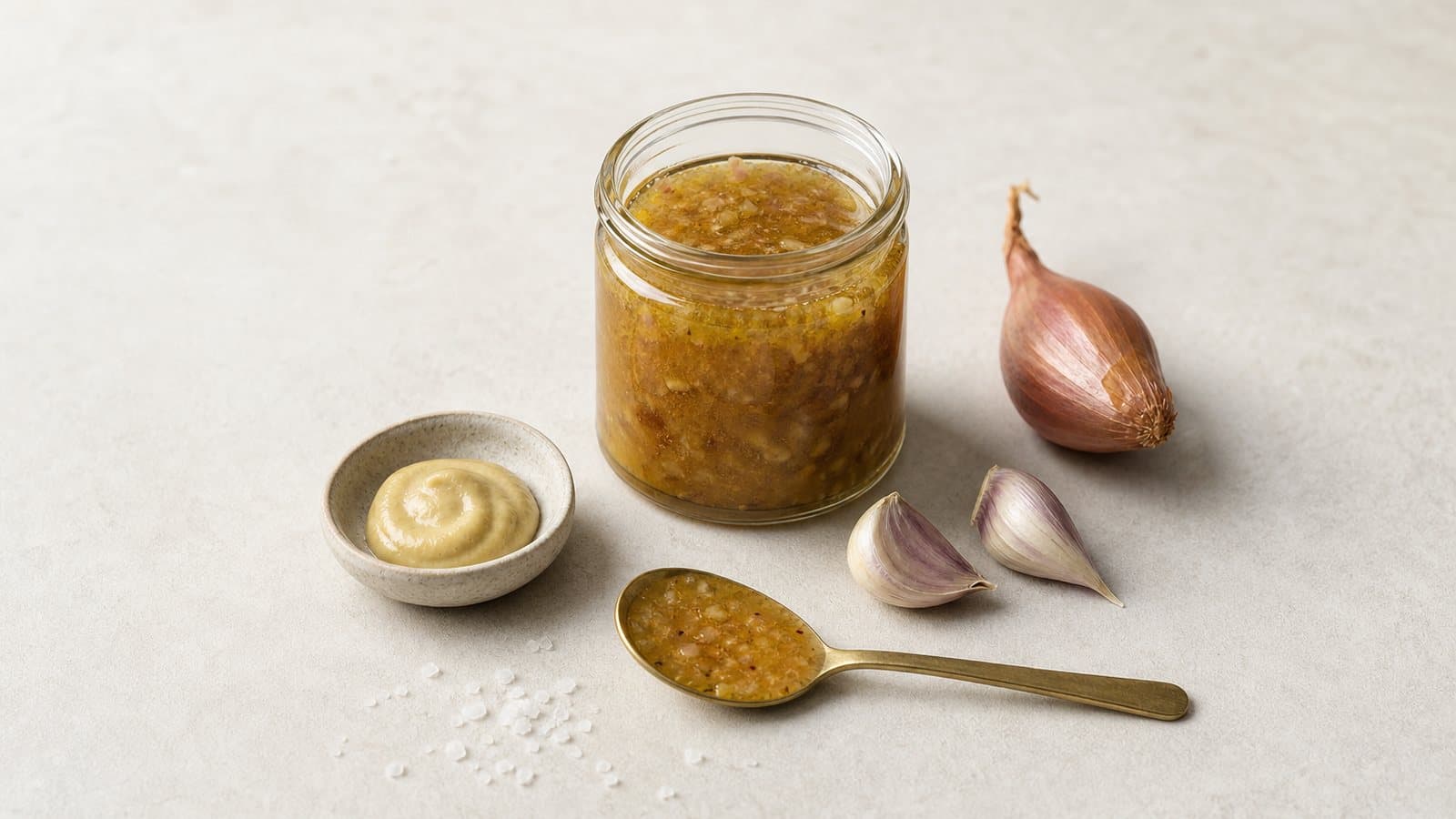 Garlic-Shallot Vinaigrette