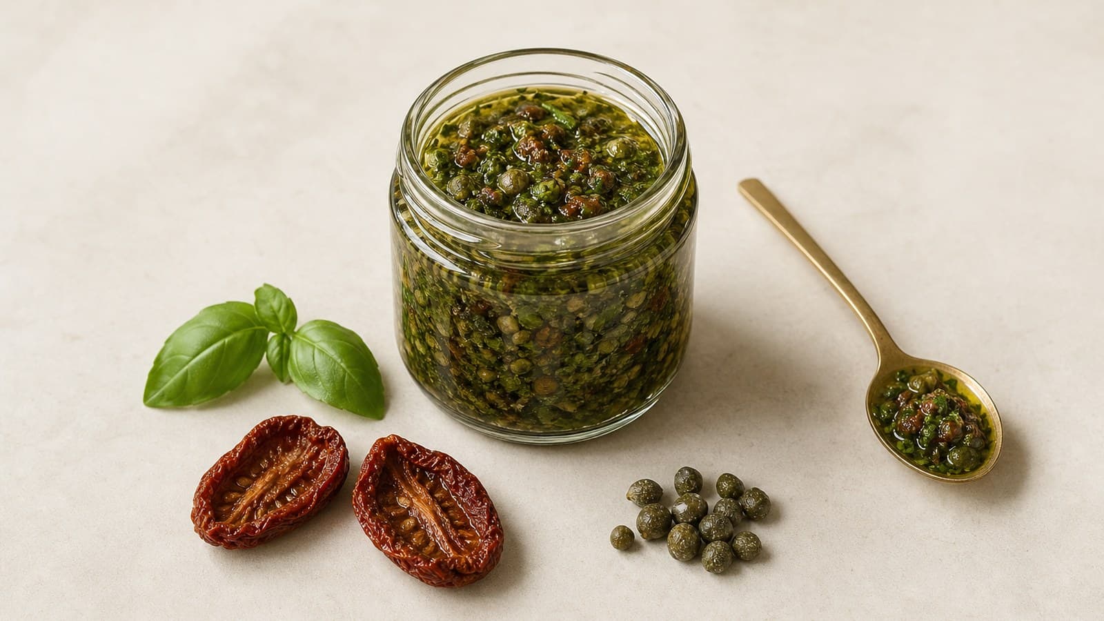 Sun-Dried Tomato Sauce Vierge