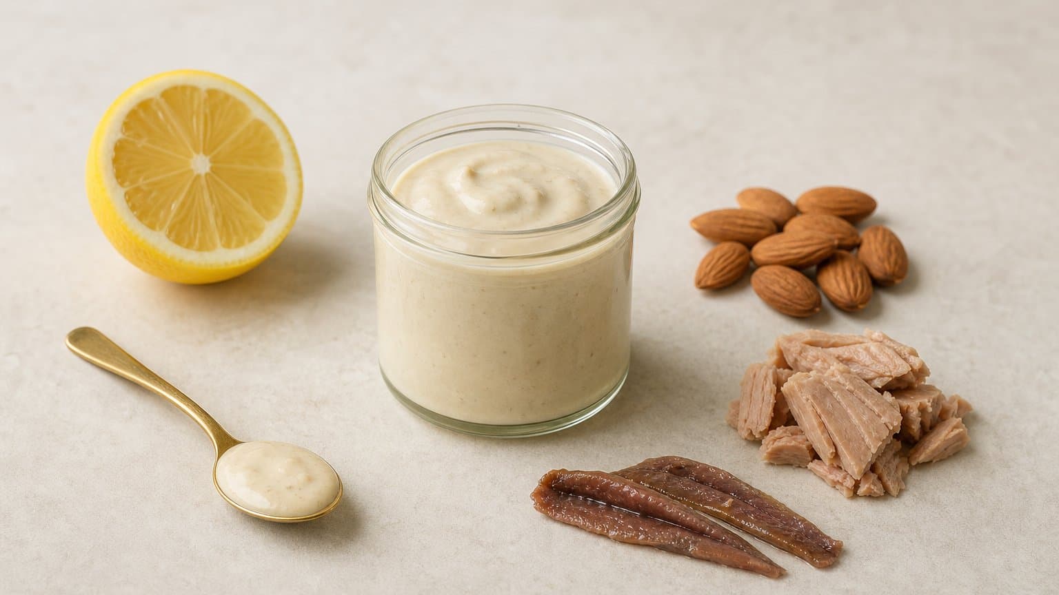 Tuna and Almond Mayonnaise