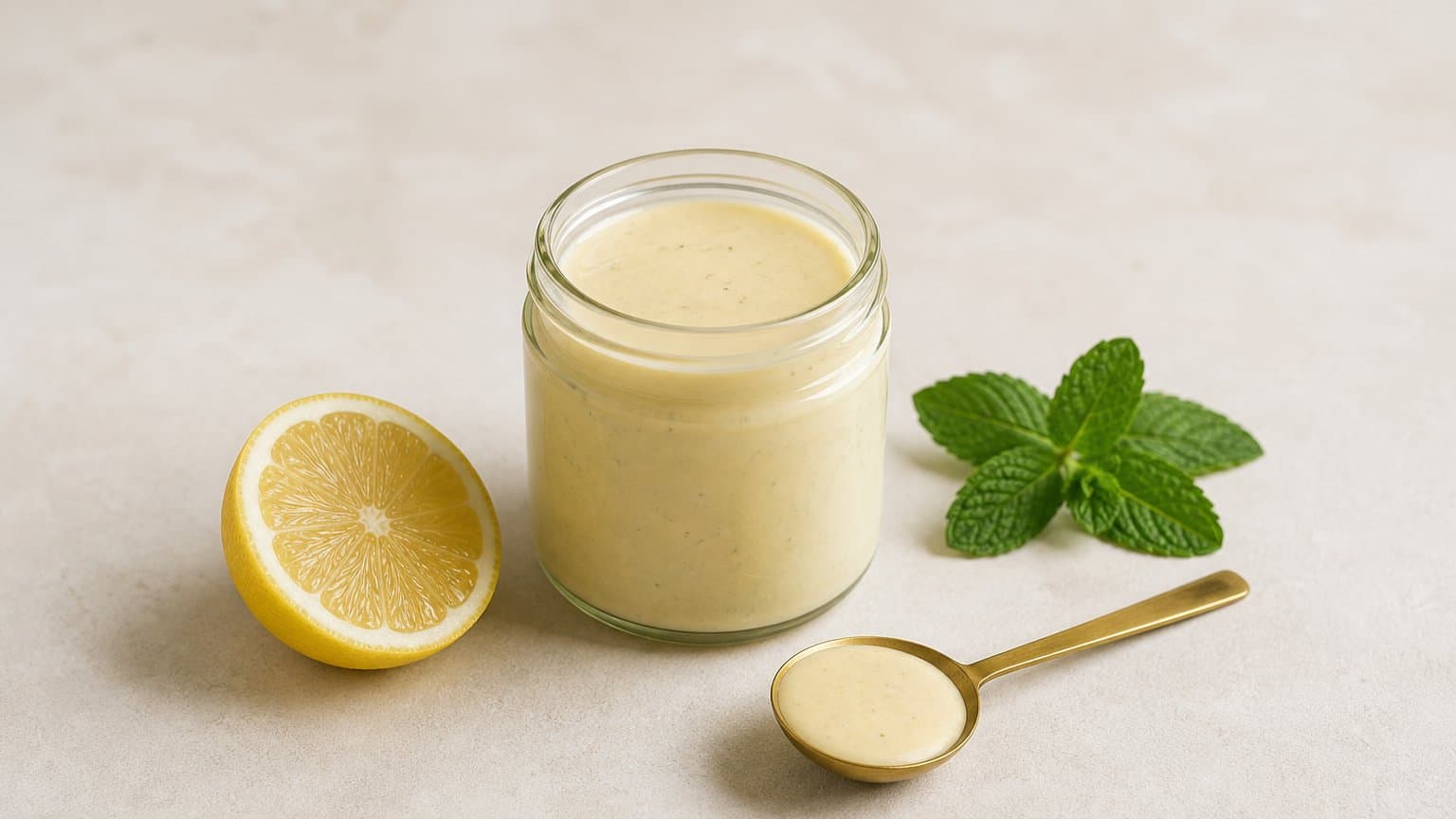 Mint-Lemon Cabbage Dressing