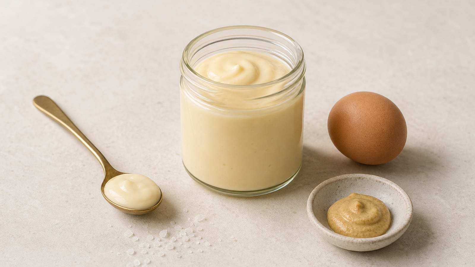 Vinegar-Dijon Mayonnaise