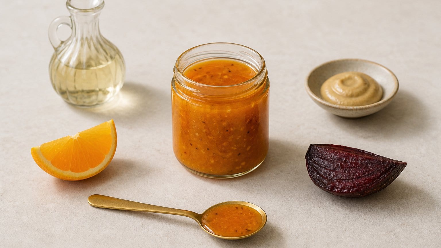Beet-Mustard Escabeche