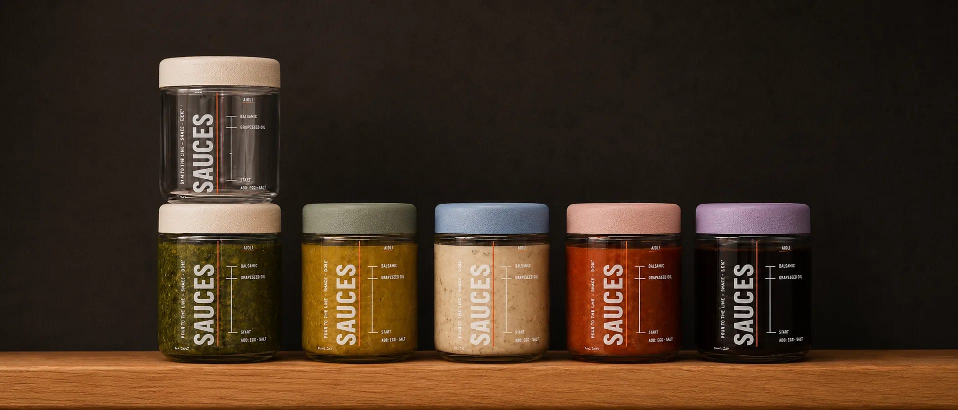 The shelf of five