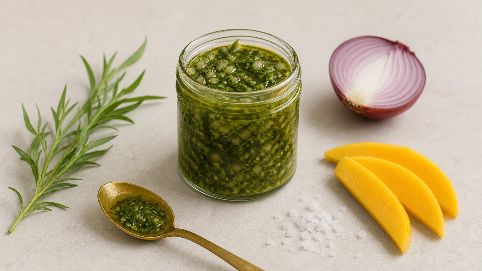 Papaya-Mango Sauce